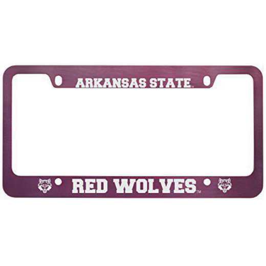 SM-31-PNK-ARKST-1-CLC: LXG SM/31 CAR FRAME PINK, Arkansas State